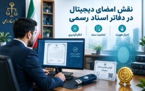 نقش امضای دیجیتال در دفاتر اسناد رسمی